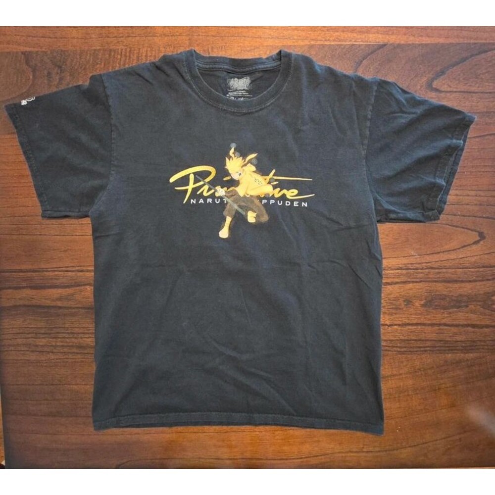 Primitive Naruto Shippuden Naruto Graphic T Shirt Black Mens Medium Anime